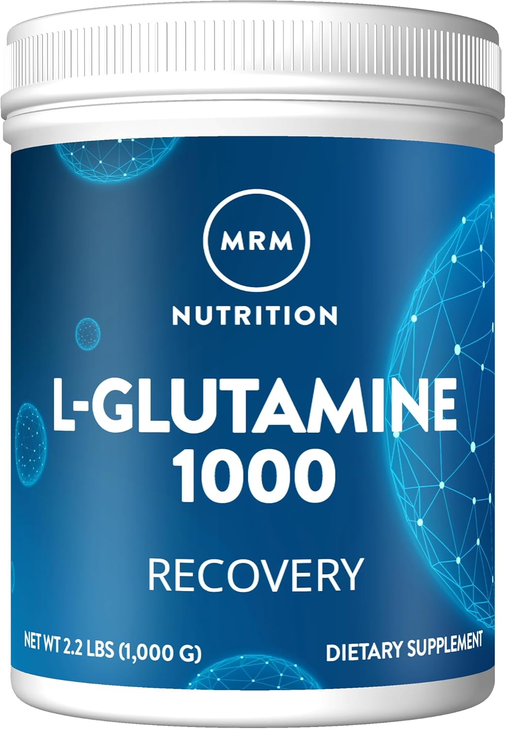 MRM Nutrition L-Glutamine 5000mg for Recovery, Muscle Support, and Immune + Gut Health - 200 Servings