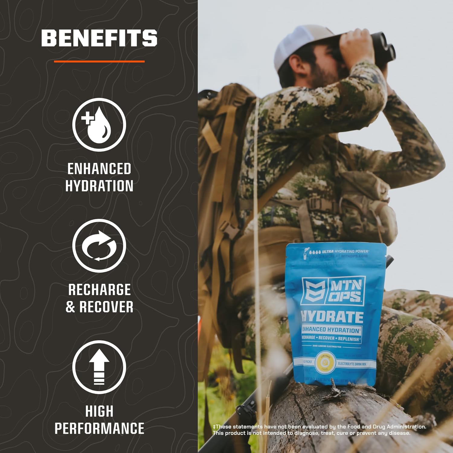 MTN OPS BCAA and Hydrate Pineapple Combo Pack - Pineapple Flavor