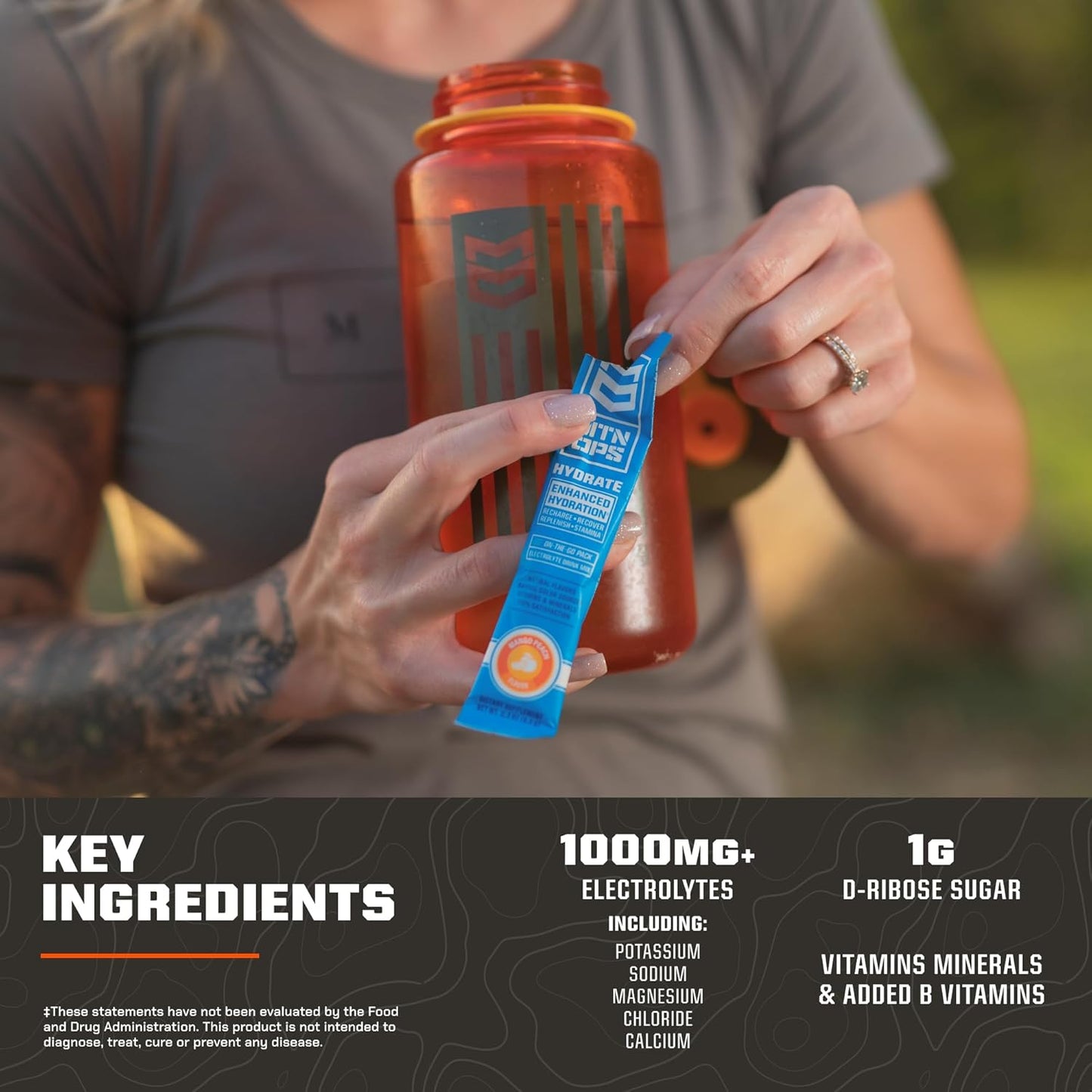 MTN OPS BCAA and Hydrate Pineapple Combo Pack - Pineapple Flavor
