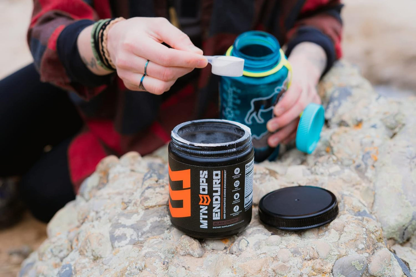 MTN OPS Enduro Nitric Oxide Supplement with Magnesium Citrate - Tiger's Blood Flavor - 30 Servings