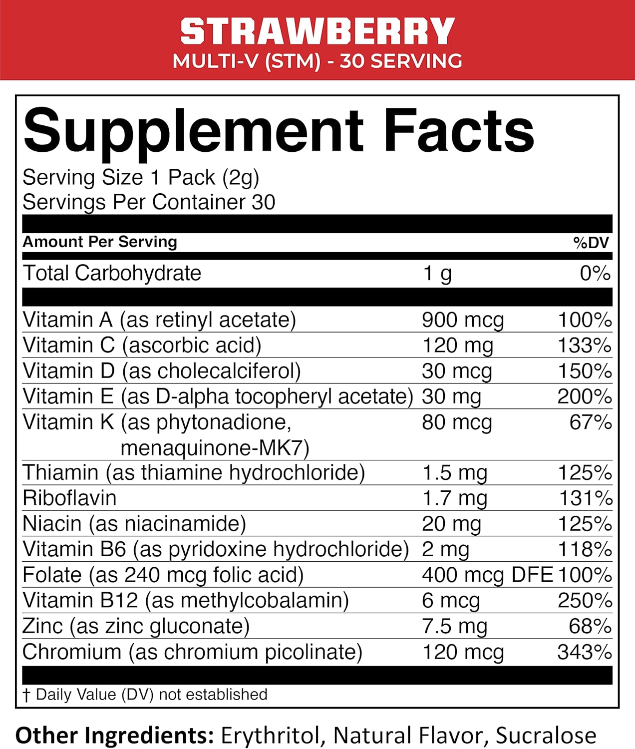 MTN OPS Multi-V Daily Multivitamin with Immune Support, Gluten Free Variety Packs, 30 Servings for Women, Men, and Kids