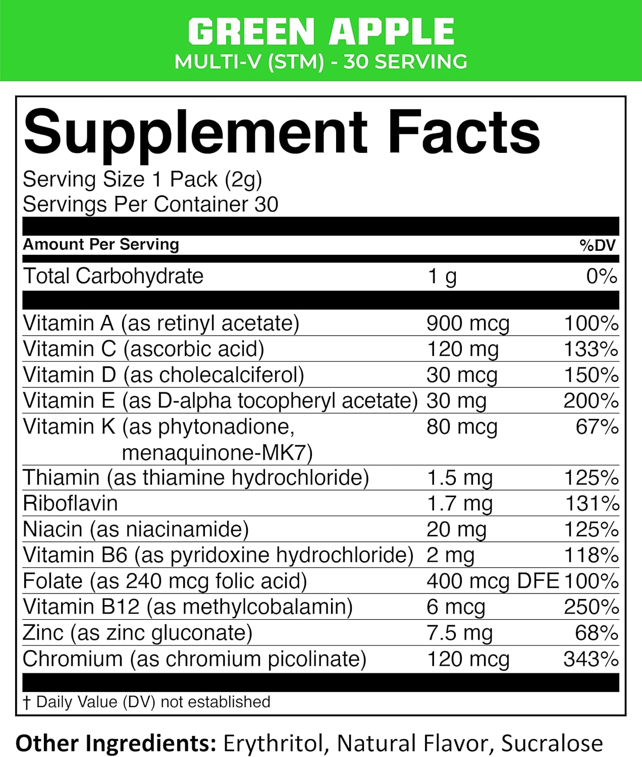 MTN OPS Multi-V Daily Multivitamin with Immune Support, Gluten Free Variety Packs, 30 Servings for Women, Men, and Kids