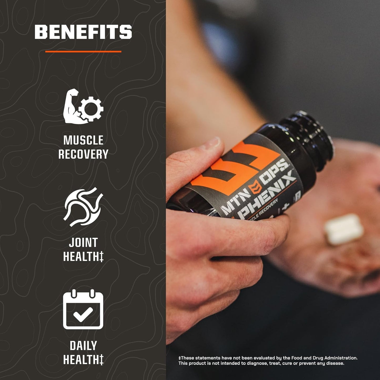 MTN OPS Phenix Performance Post-Workout Muscle Recovery Supplement 30 Servings for Enhanced Recovery