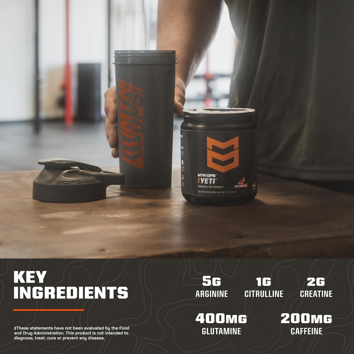 MTN OPS Yeti and BCAA Pineapple Bundle - Energy and Recovery Supplement Pack for Athletes