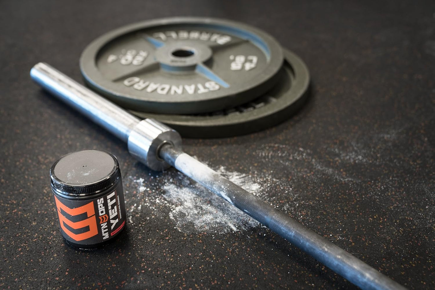 MTN OPS Yeti Pre-Workout Powder Citrus Bliss Energy Drink with Creatine, 200mg Caffeine, BCAAs, and Beta Alanine - 30 Servings