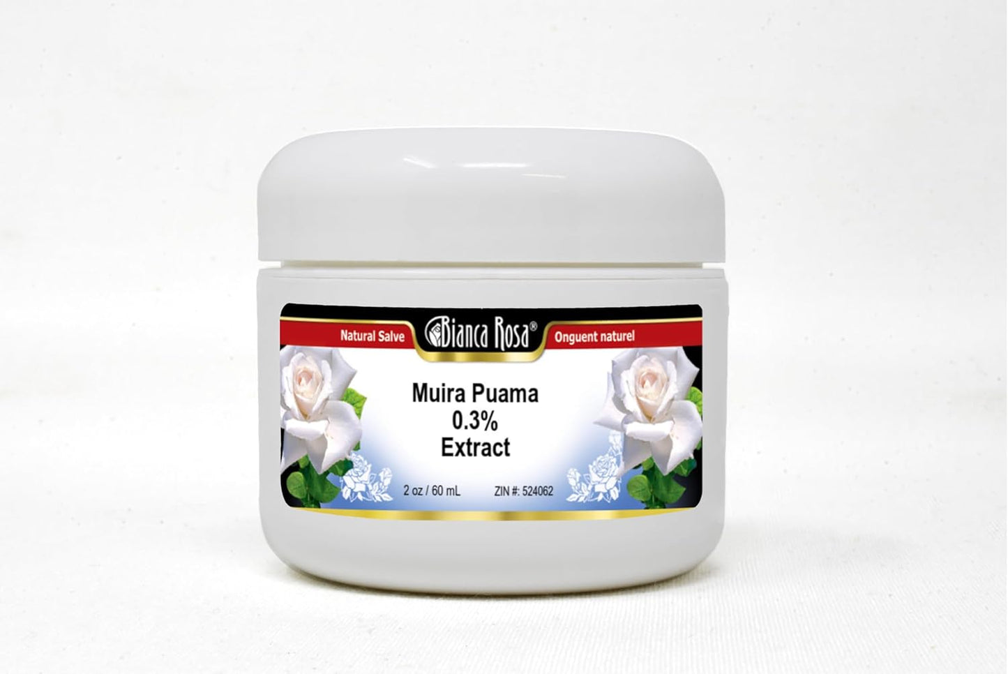 Muira Puama 0.3% Extract Salve - 2 oz - Bianca Rosa (ZIN: 524062)