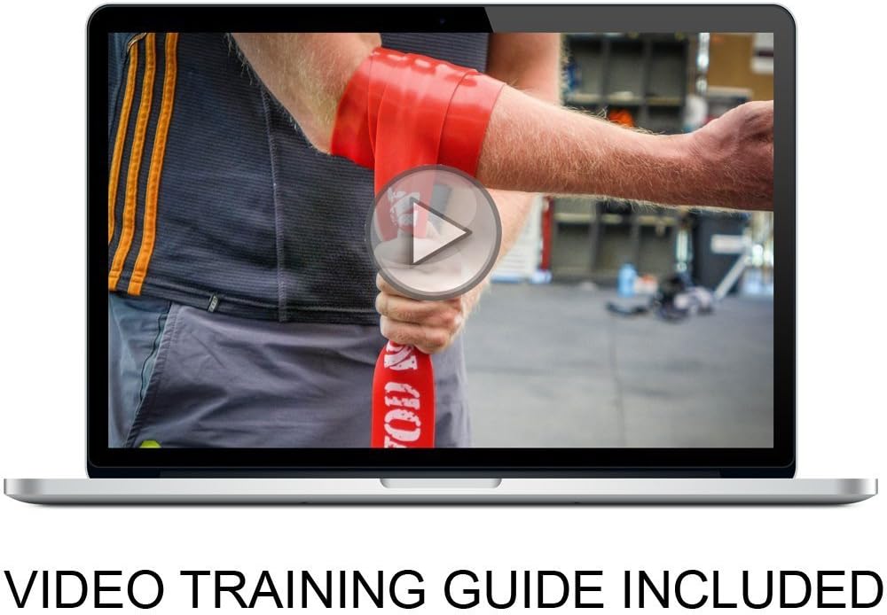 Muscle Floss Bands for Muscle Recovery and Mobility Improvement - Includes Carrying Case