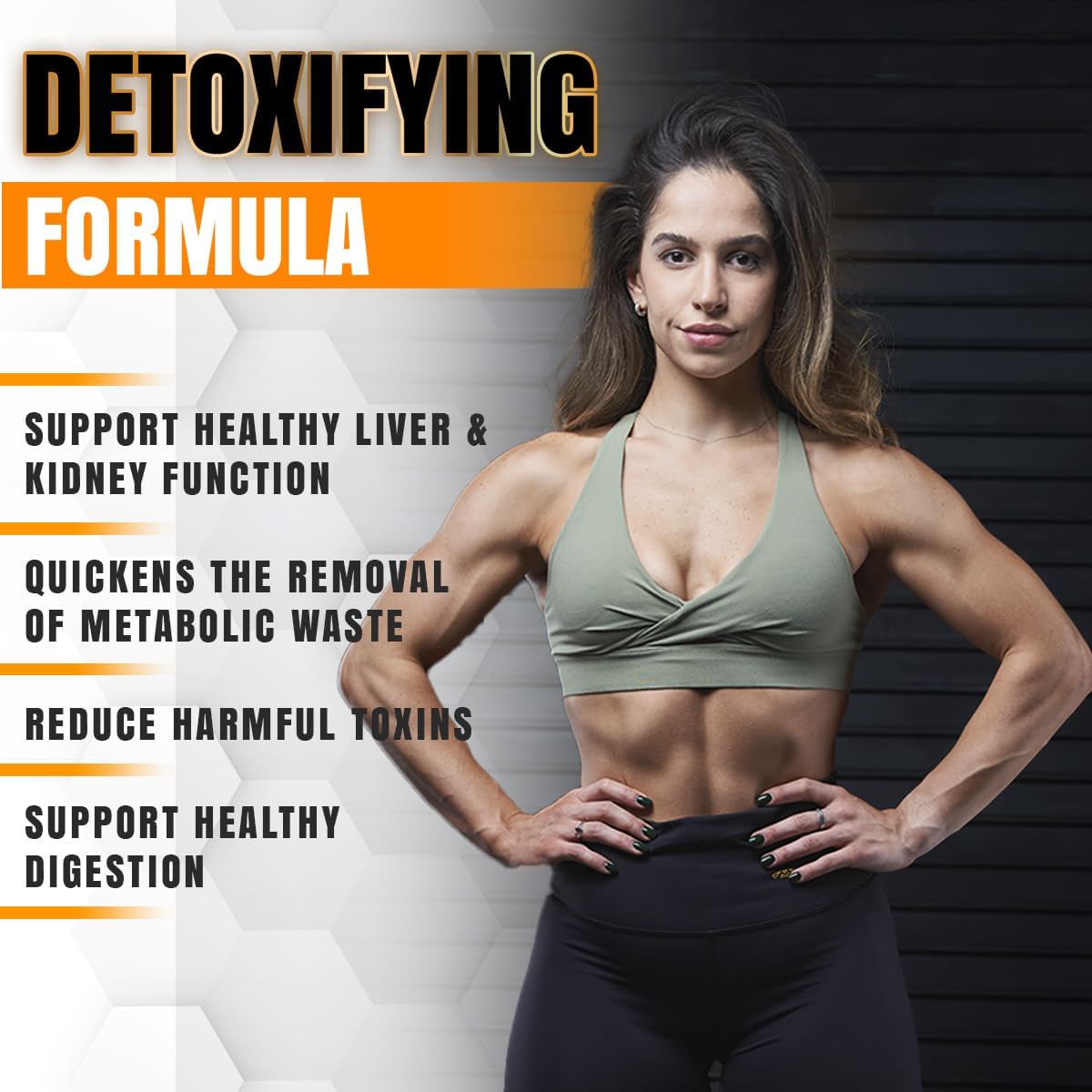 MUSCLEOLOGY Dtox: Liver and Kidney Support Supplement for Detoxification and Health