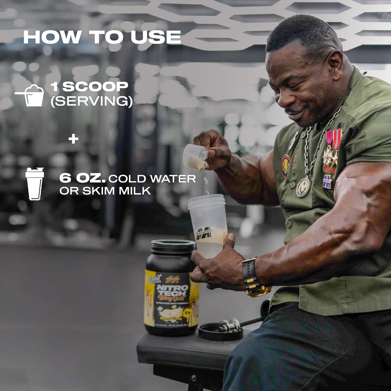 MuscleTech Nitro-Tech Whey Protein Isolate Smoothie Mix (Chocolate Peanut Butter, 2LB) - 24g Protein for Lean Muscle & Fast Recovery - Gluten-Free Formula for Men & Women