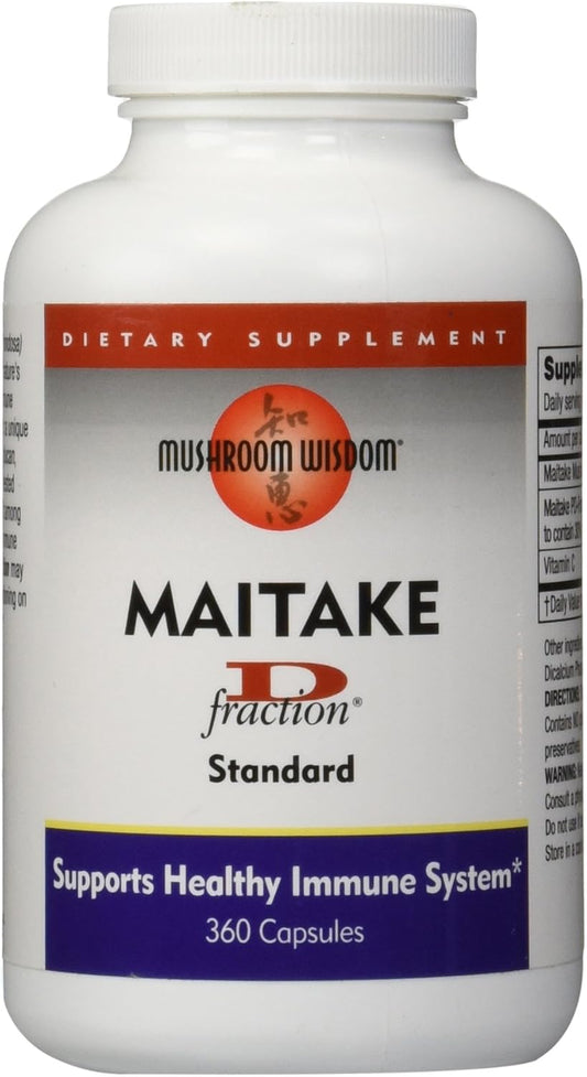 Mushroom Matrix Maitake Mushroom Extract D-Fraction Capsules - 360 Count