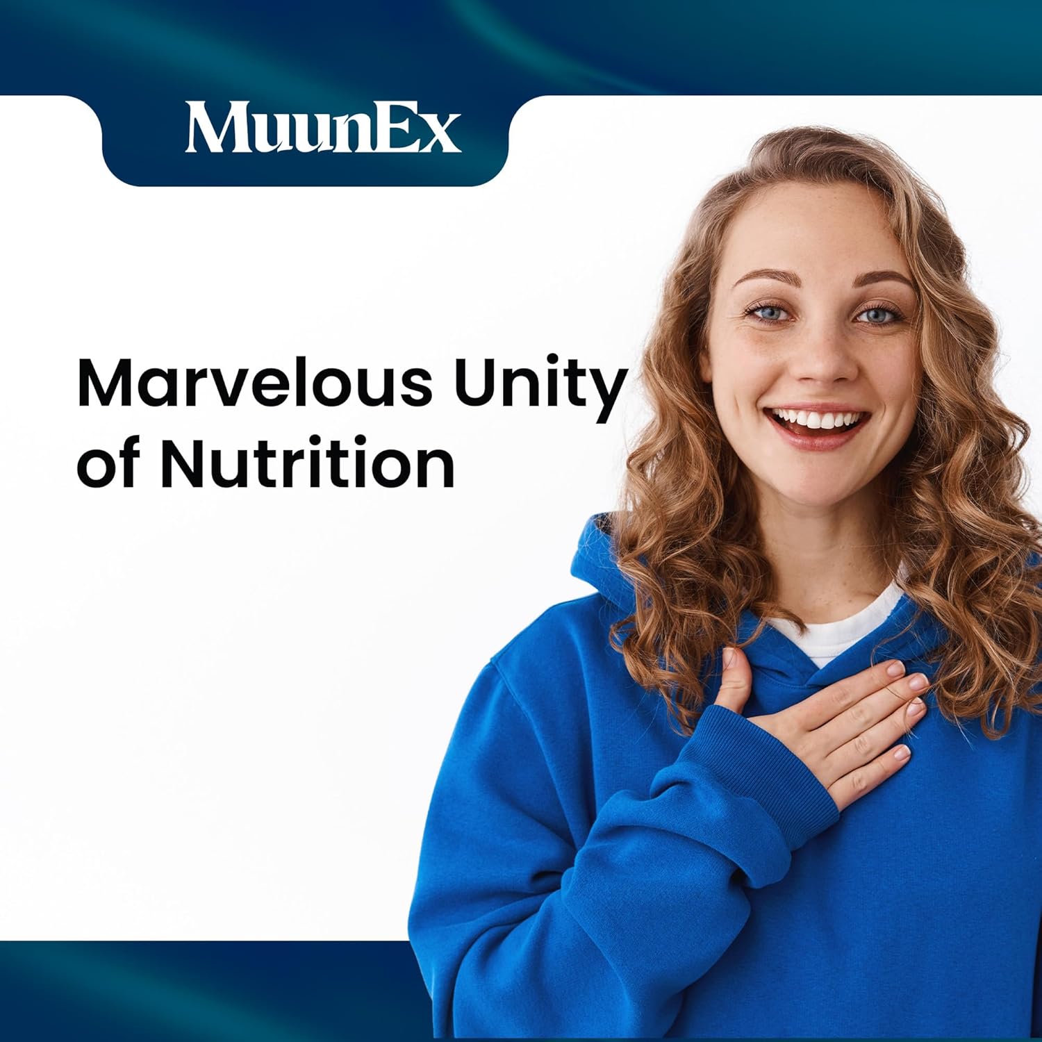 MuunEx High Absorption Magnesium Complex - Enhanced Formula for Muscles, Nerves, and Energy - 60 Vegan Capsules