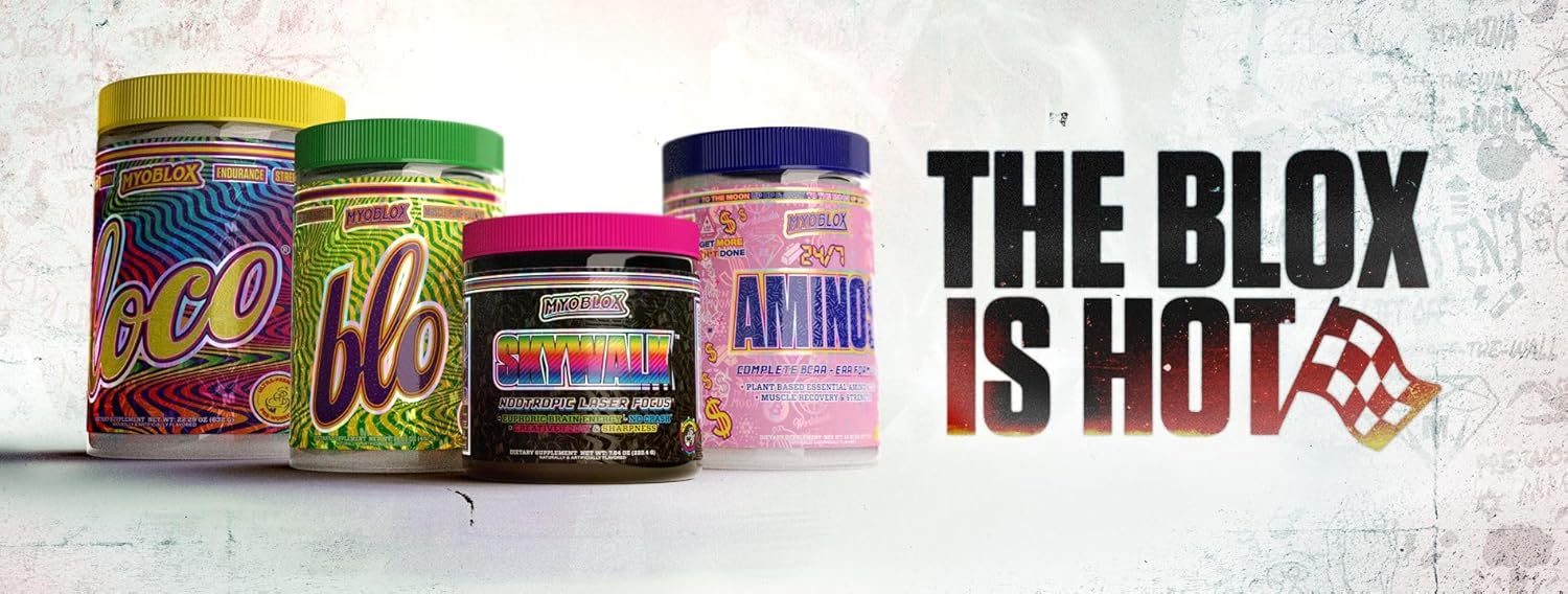 MyoBlox Skywalk Nootropic Brain Supplement - 40 Scoops, Color Money