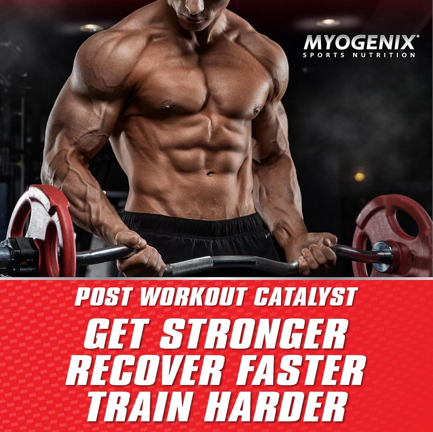 Myogenix Aftershock Post Workout Protein Powder - Anabolic Whey Protein with Mass-Building Carbs, Amino Stack, Creatine, Glutamine, BCAAs - Orange Creamsicle 6 LBS