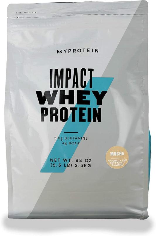 Myprotein Impact Whey Isolate Mocha Protein Powder - 5.5 lbs - Daily Protein Drink Mix for Superior Performance - BoostGo Australia