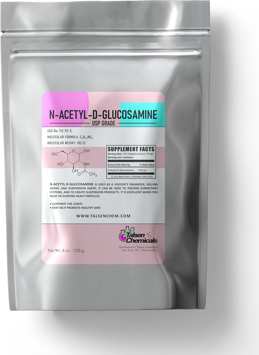 N-Acetyl D-Glucosamine Powder for Joint Health and Cartilage Support - 8oz (226g)