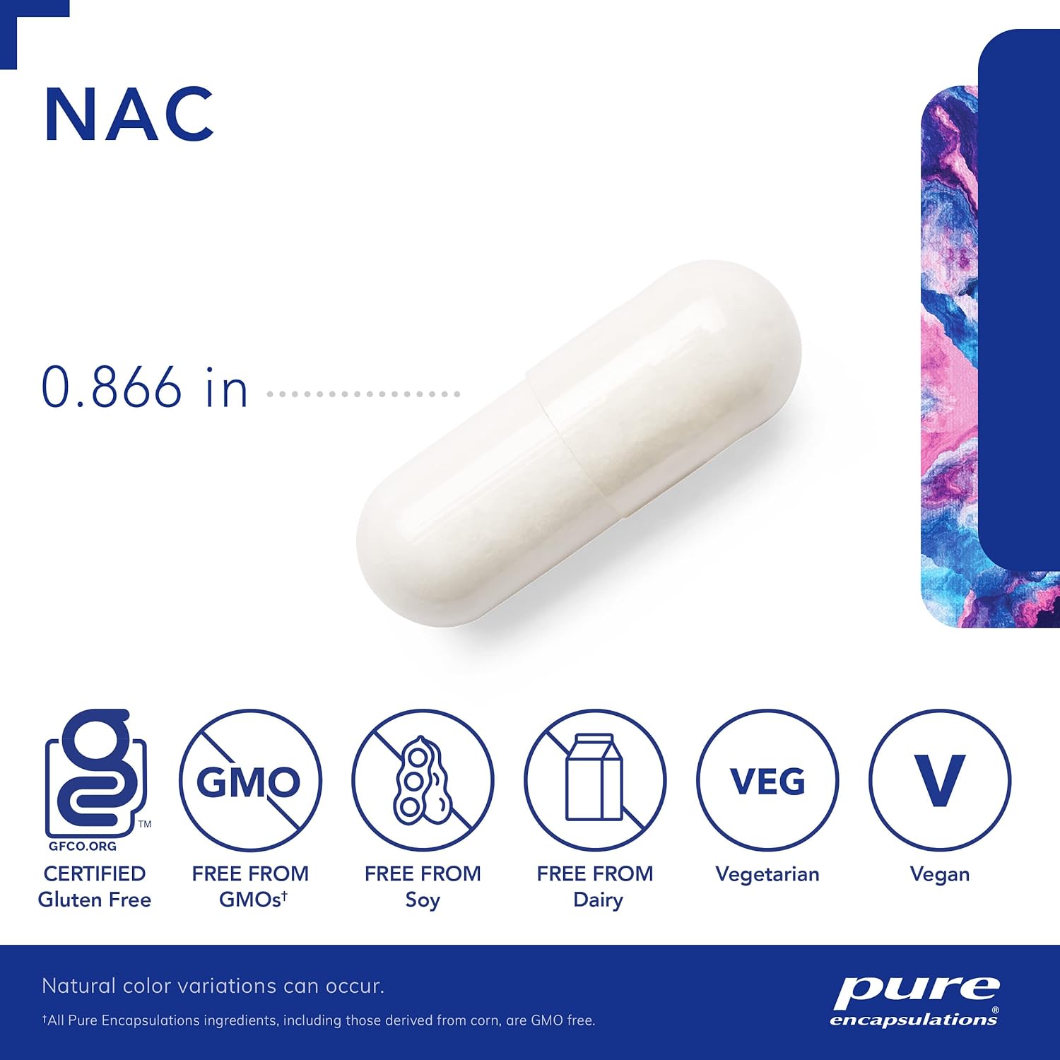 NAC 600mg Supplement for Lung, Immune, Liver Health - Antioxidant Support - 30 Capsules