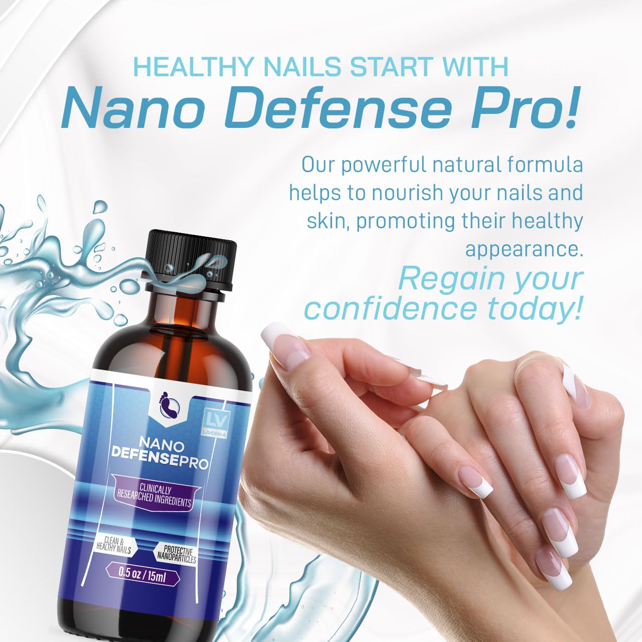 Nano Defense Pro Drops - 2 Bottle Pack for 60 Days of Protection