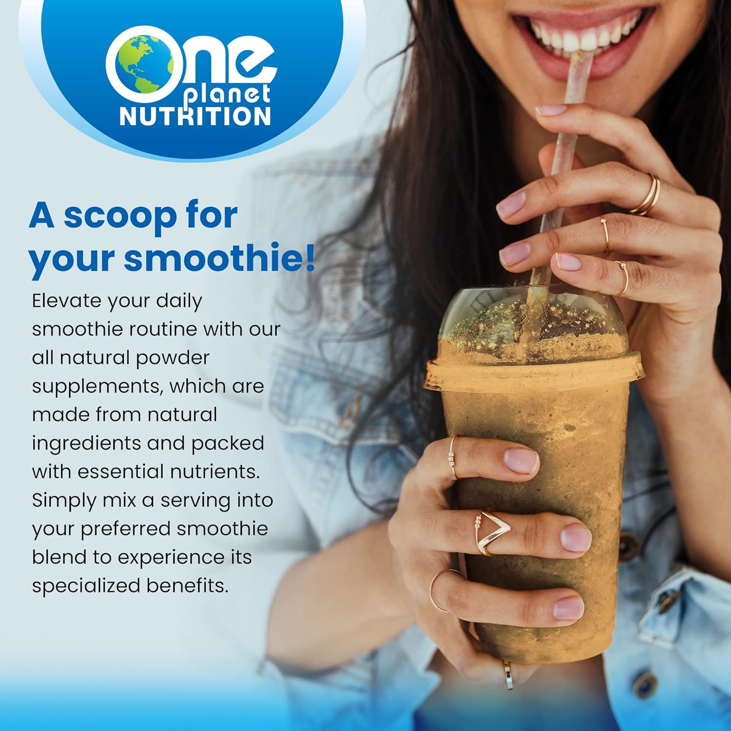 Nano Holy Basil Powder 8 oz - Supports Stress Relief & Immune Support with Enhanced Absorption - Non-GMO, Vegan, Gluten Free - One Planet Nutrition