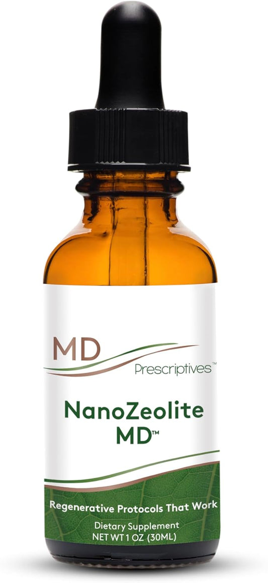 NanoZeolite MD by MD Prescriptives - Liquid Zeolite Solution - 60 Servings - 1 fl oz