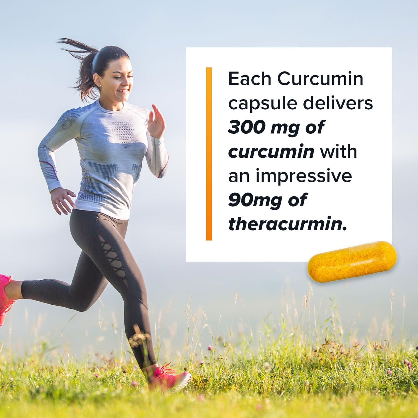 Natleo USA Theracurmin Turmeric Curcumin Supplement - High Absorption, Enhanced Joint Support - 60 Capsules