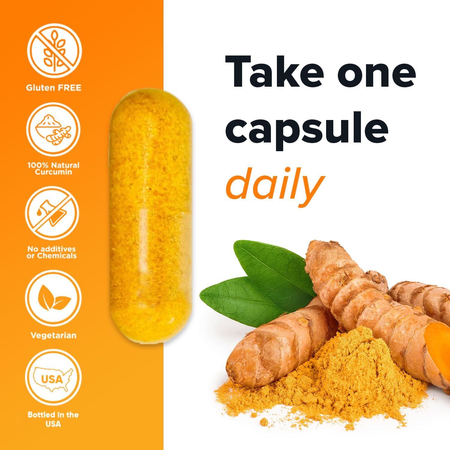 Natleo USA Theracurmin Turmeric Curcumin Supplement - High Absorption, Enhanced Joint Support - 60 Capsules