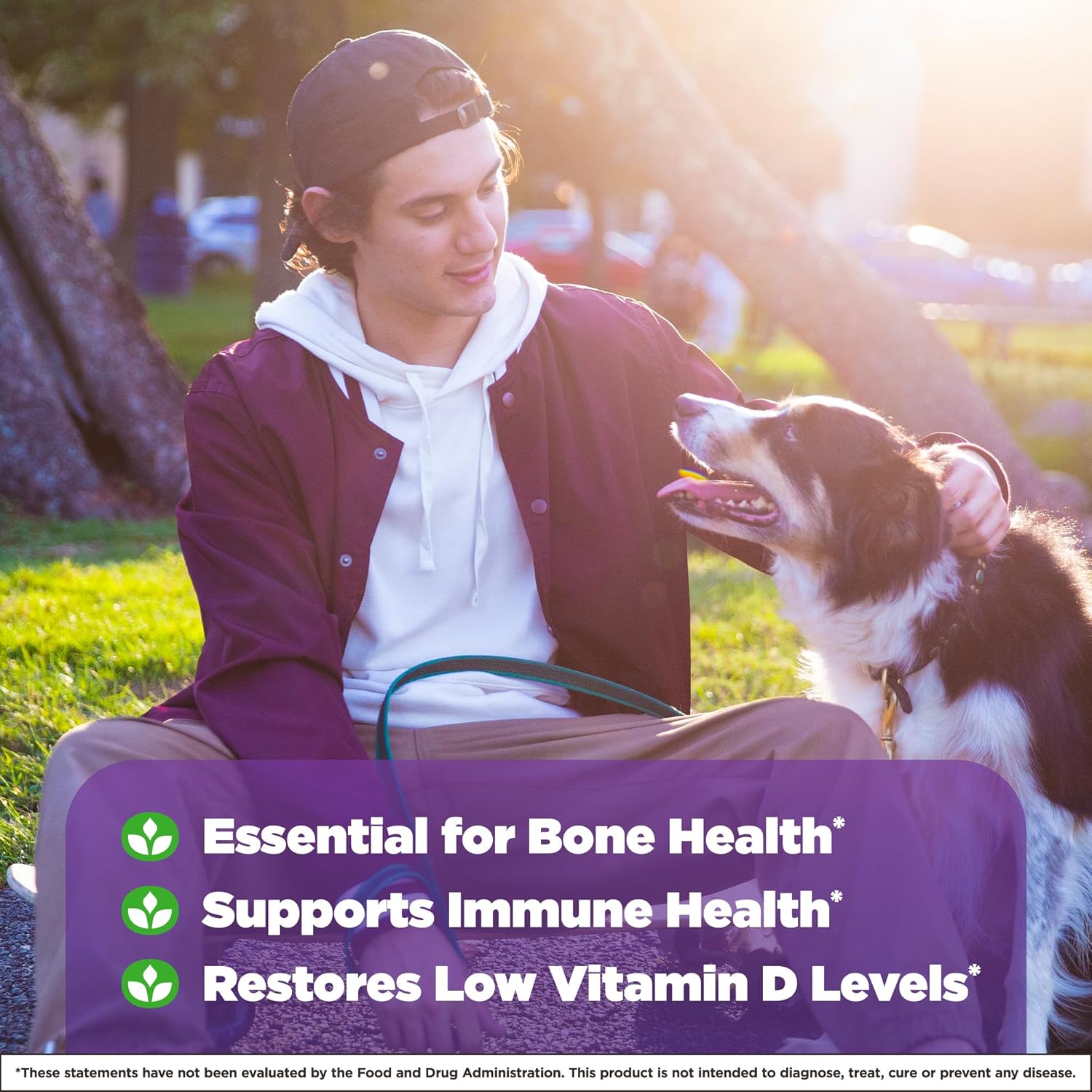 Natrol Fast Dissolve Vitamin D3 5,000 IU Tablets - Bone & Joint Health Support, 90 Day Supply