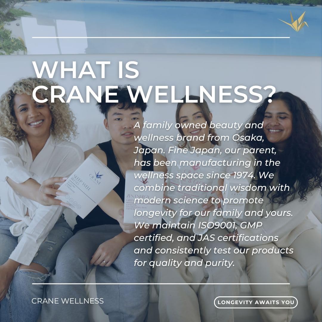 Nattokinase Blend by Crane Wellness - Natural Health Supplement for Circulation and Heart Health