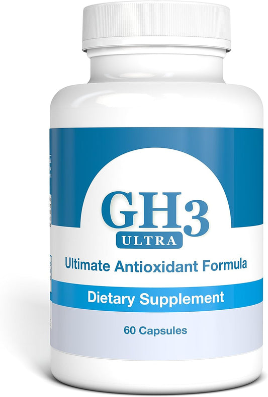 Nattura G-H3 Ultra: Advanced Anti-Aging Antioxidant Formula with Ginkgo Biloba and Coenzyme Q10 - 60 Capsules