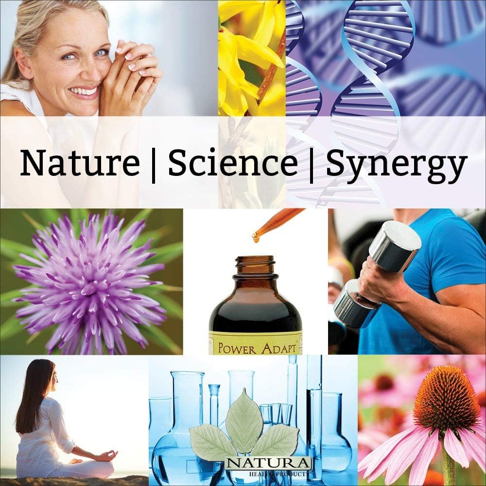 Natura Health Vital Adapt Supplement - Adaptogenic Tonic for Endocrine Support - Rhodiola, Ashwagandha, Cordyceps, Reishi - 16 oz