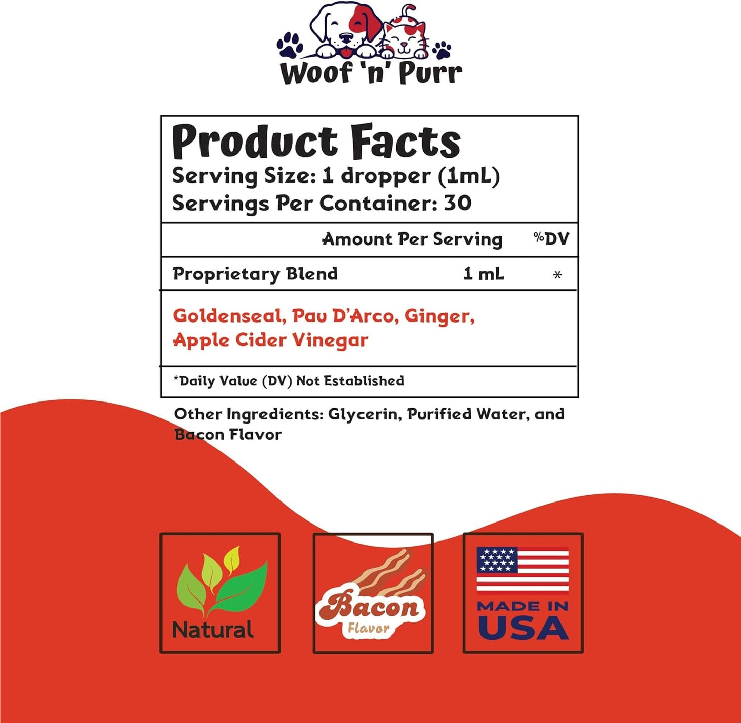 Natural Antibiotics for Dogs - Immune Health & Itch Relief - Allergy Relief - Yeast Infection Treatment - 1 oz