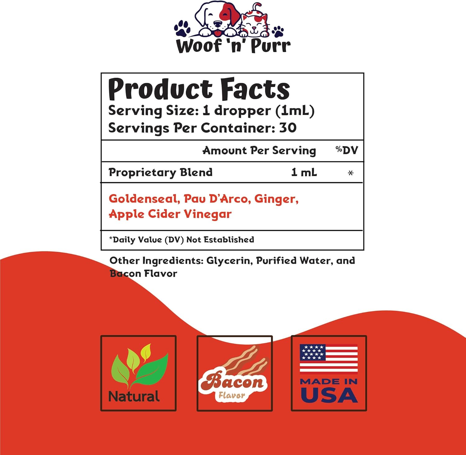 Natural Antibiotics for Dogs - Immune Health & Itch Relief - Allergy Relief - Yeast Infection Treatment - 1 oz