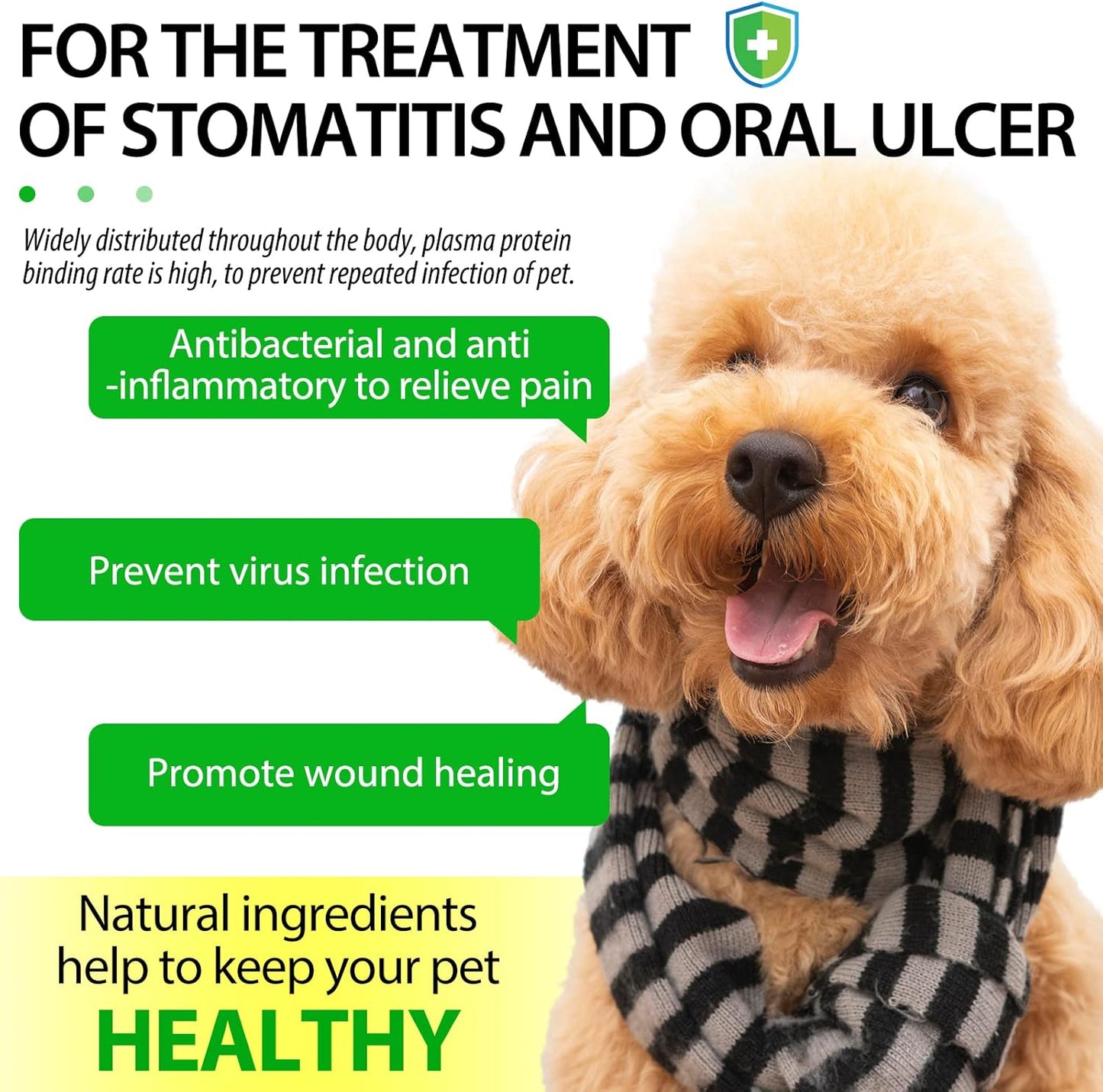 Natural Bacon-Flavored Dog Antibiotics for Allergy Relief and Itch - 60 ml / 2 Fl Oz - Dog Multivitamin and Supplies for Pets
