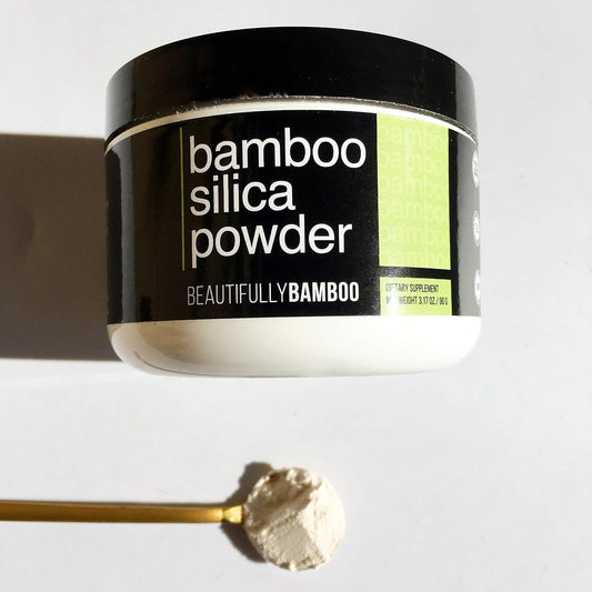 Natural Bamboo Silica Extract for Hair, Skin & Nails - 150 Servings - Beautifully Bamboo