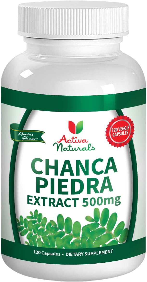 Natural Chanca Piedra with Phyllanthus Niruri Herb Extract - Dietary Supplement for Kidney and Gallbladder Health