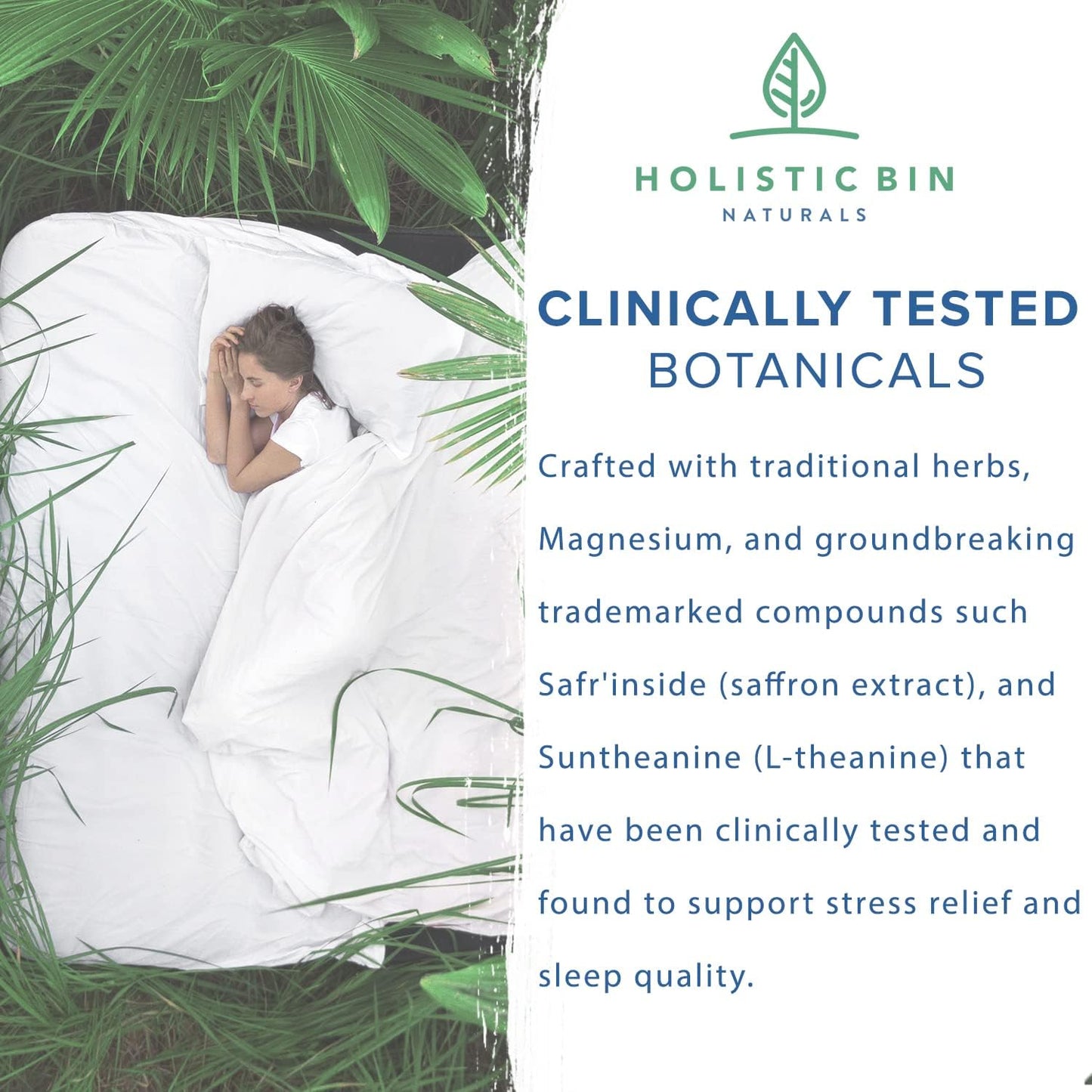 Natural Circadian Sleep Aid for Adults | Non-Habit Forming with L-Theanine, Magnesium, Valerian Root & More | Holistic Blend for Quality Sleep