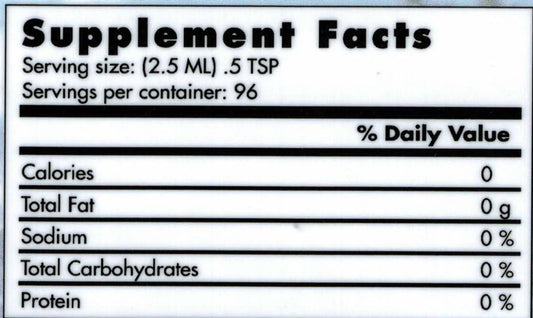 Natural Cobalt Trace Mineral Supplement - 8 oz Bottle with 96 Servings by Mother Earth Minerals