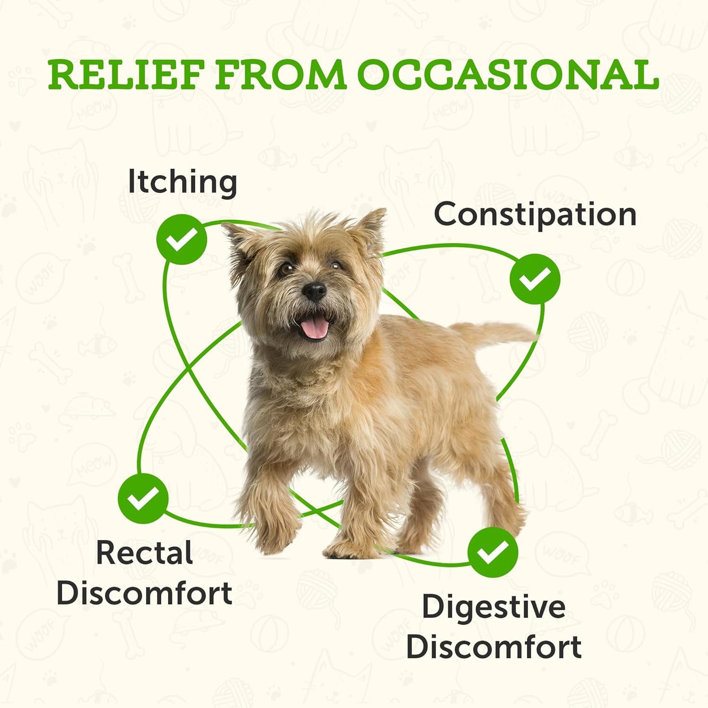 Natural Constipation Relief for Dogs & Cats - Stool Softener with Slippery Elm, Marshmallow Root, Licorice Root - 1 Fl Oz