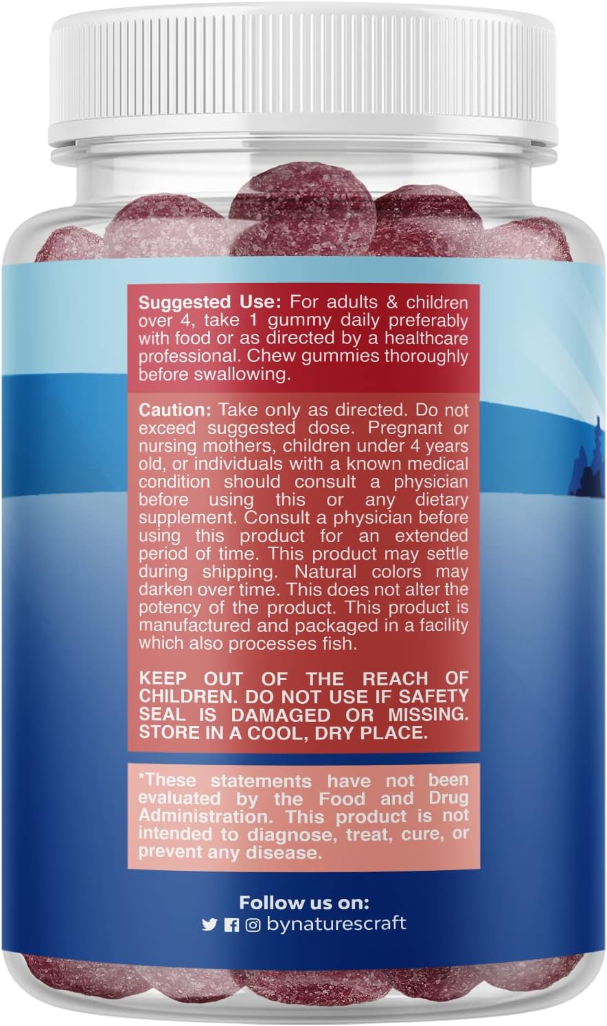 Natural Craft Kids Magnesium Gummies - Tasty Nerve, Bone, and Muscle Health Support - 85mg Elemental Magnesium - Daily Wellness Formula - BoostGo Australia