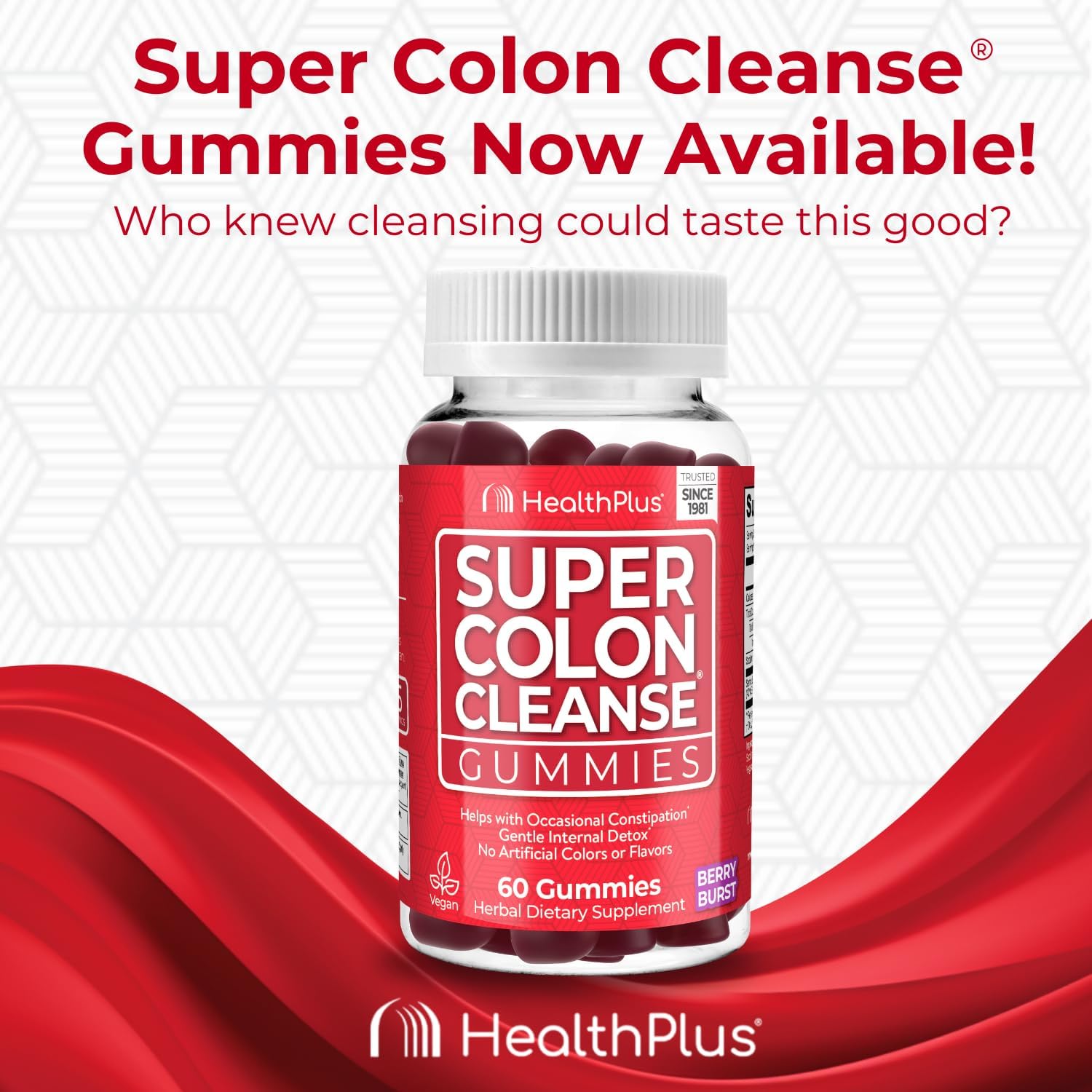 Natural Detox & Digestive Constipation Relief with Health Plus Super Colon Cleanse Powder - 68 Servings, 12 oz - Gentle Gut Cleanse with Psyllium Husk & Senna Leaf - BoostGo Australia
