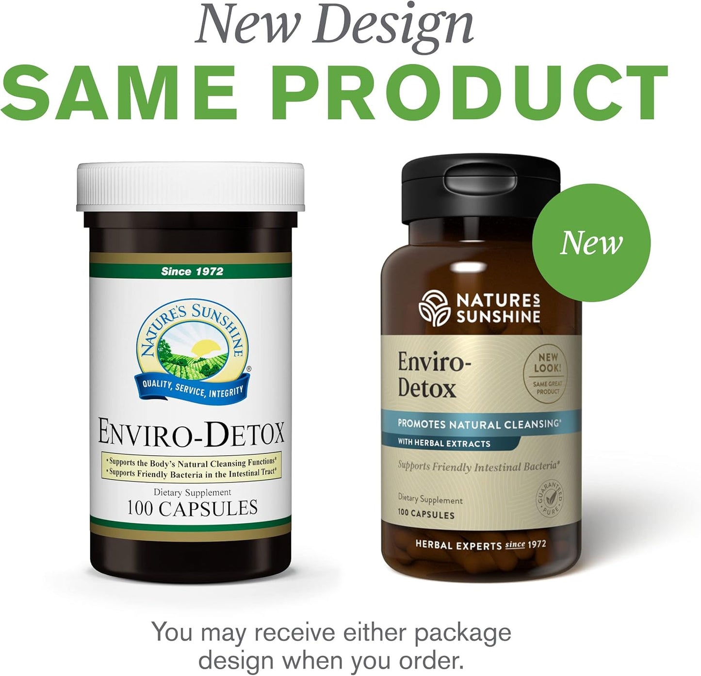 Natural Detox Supplement, 100 Capsules | Eliminates Pollutants, Boosts Digestion, and Supports Cleansing Processes