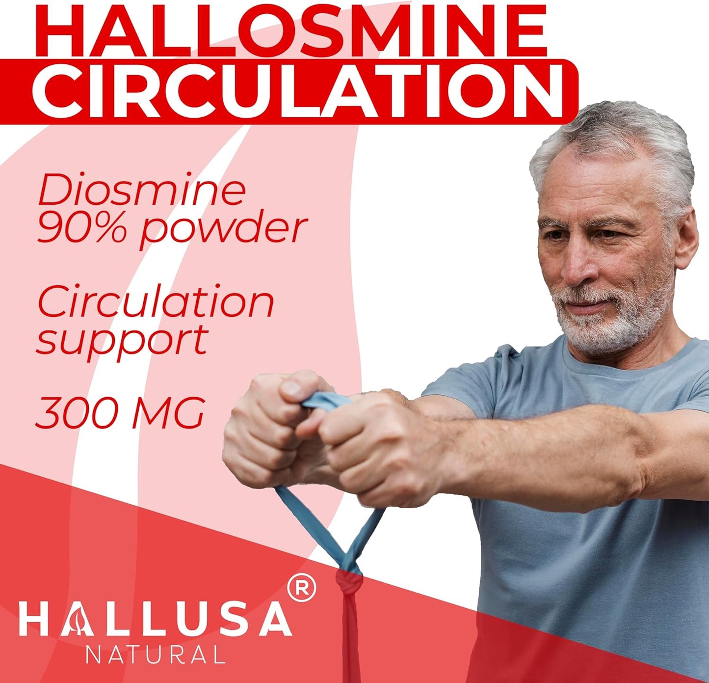 Natural Diosmin Circulation Support Supplement for Veins - Diosmina & Diosmine Formula for Healthy Circulation & Vein Health