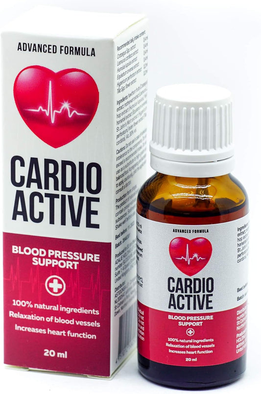 Natural Drops for Cardiovascular Support - IDEALICA Cardio Active