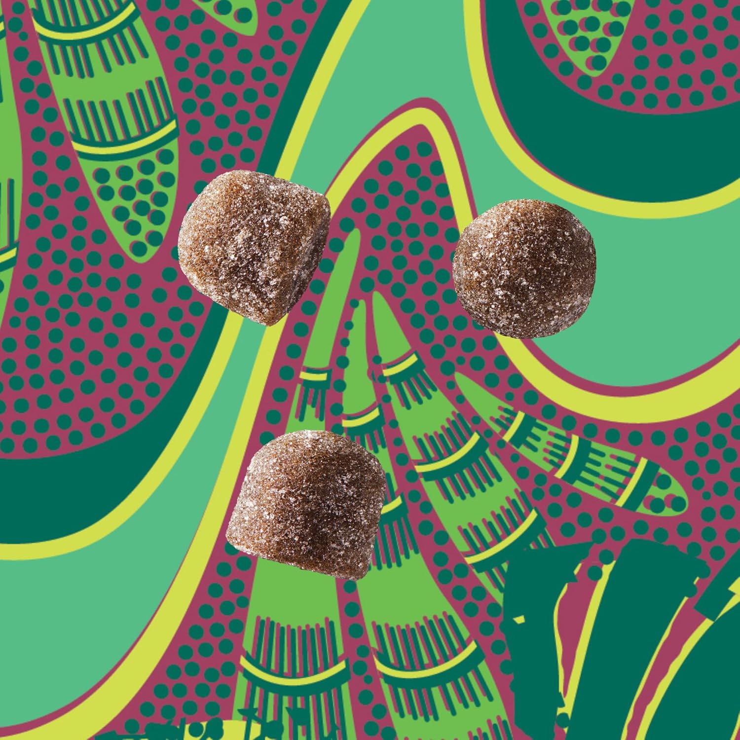Natural Energy Boosting Moringa Gummies - Caffeine-Free Energy Supplements - 60 Non-GMO, Gluten-Free Gummies by Kuli Kuli