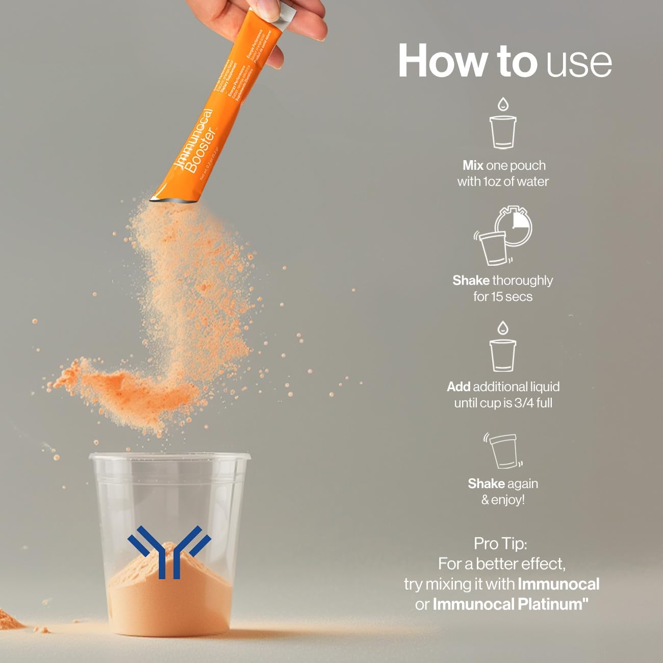 Natural Energy Boosting Supplement with Immunocal - Coffee, Green Tea, and Guarana Caffeine Sources for Focus and Alertness - Nrf2 Activator - Gluten and Sugar Free - 30 Servings