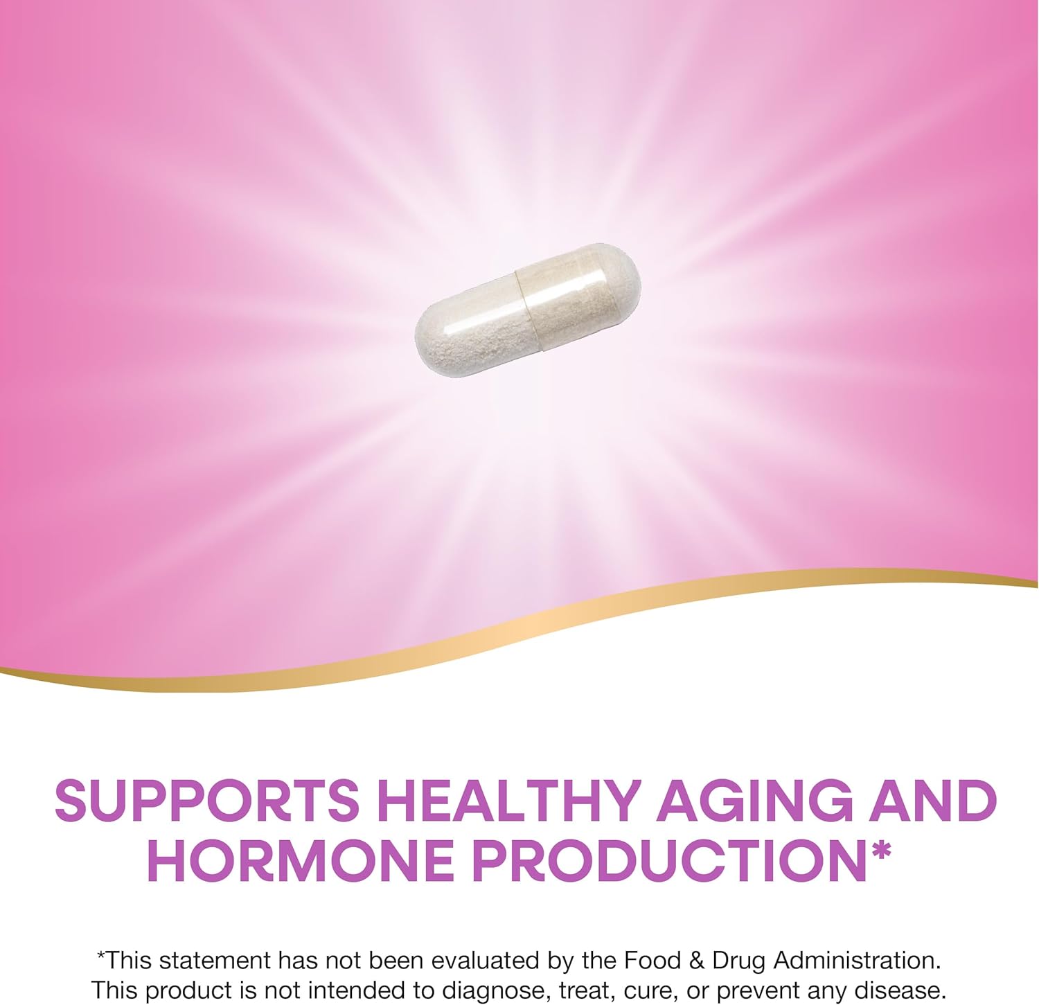 Natural Energy Support & Healthy Aging with Nature's Way Youthful You DHEA 5 mg Supplement - Gluten Free - 60 Capsules