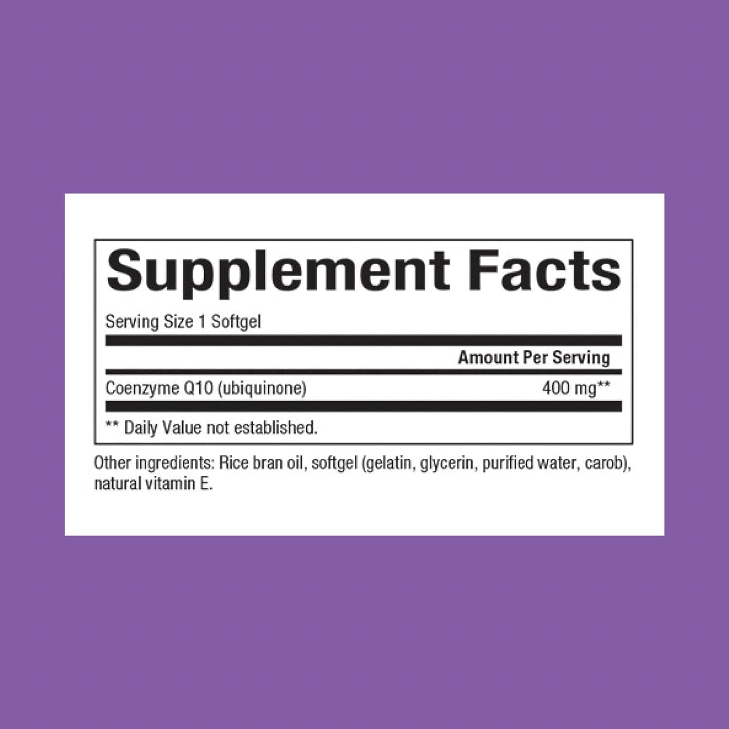 Natural Factors Coenzyme Q10 400 mg Softgels for Energy, Heart & Cognitive Support - 60 Count - BoostGo Australia