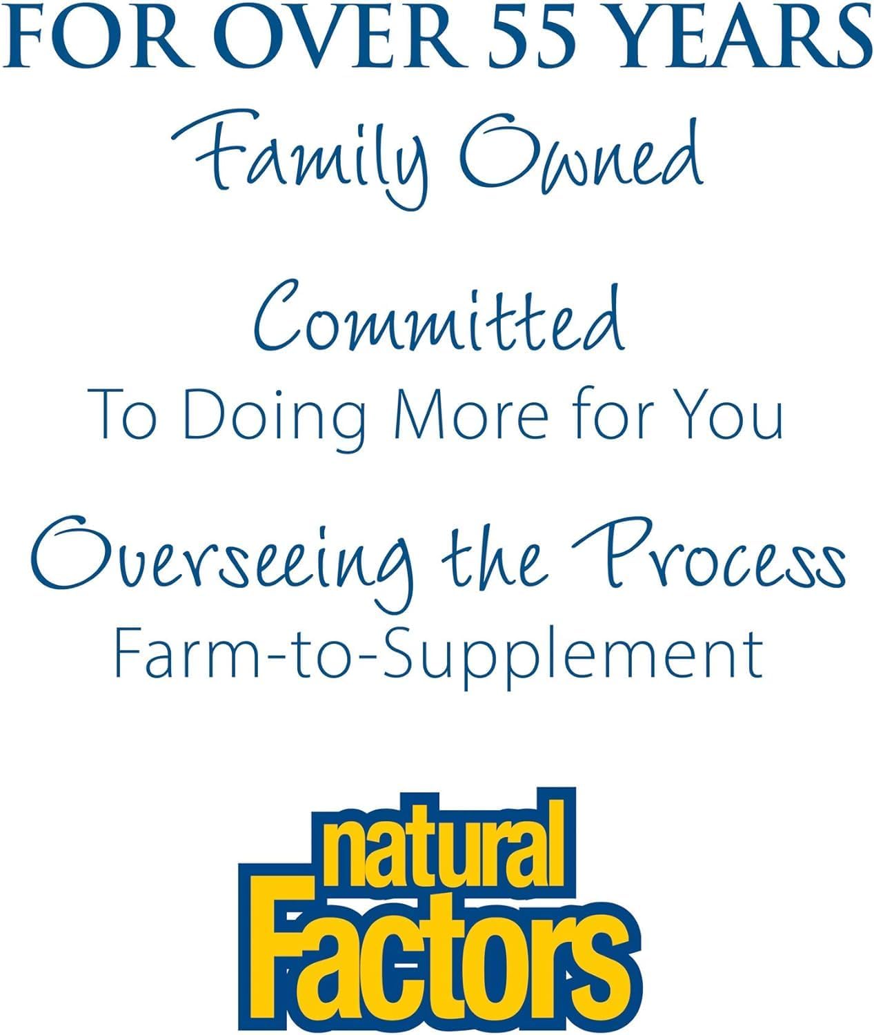 Natural Factors Lung, Bronchial & Sinus Health Supplement - 45 Tablets for Easy Breathing & Respiratory Support