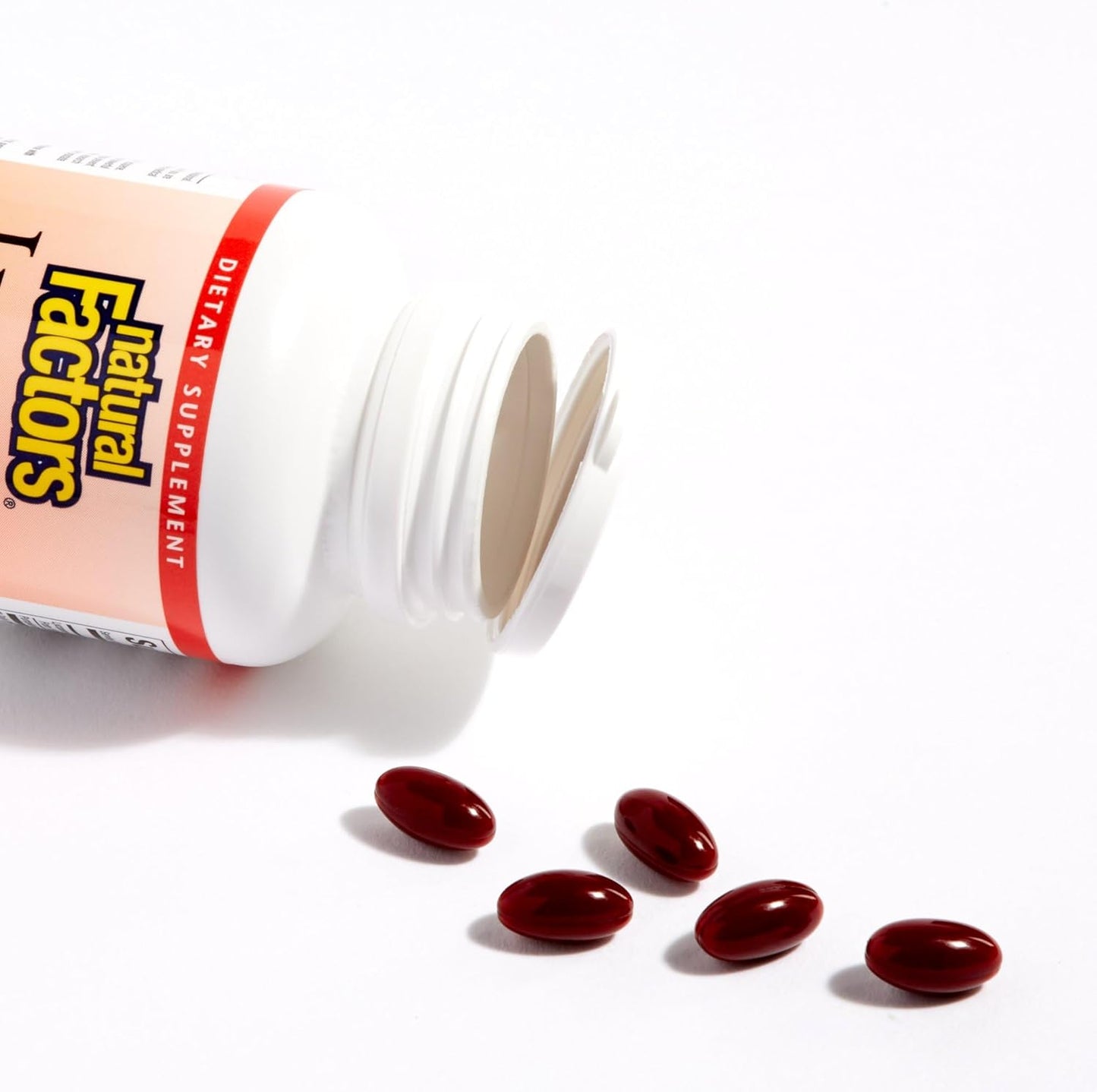 Natural Factors Lycopene 10mg Softgels with Pumpkin Seed for Antioxidant Support and Free Radical Damage Reduction - 60 Servings