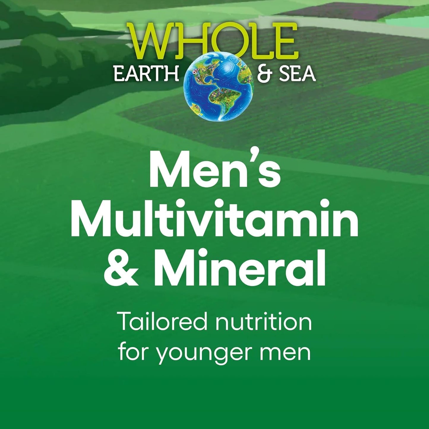 Natural Factors Men's Multivitamin & Mineral, 60 Tablets - Nutrition Equal to ½ lb of Veggies in 1 Serving