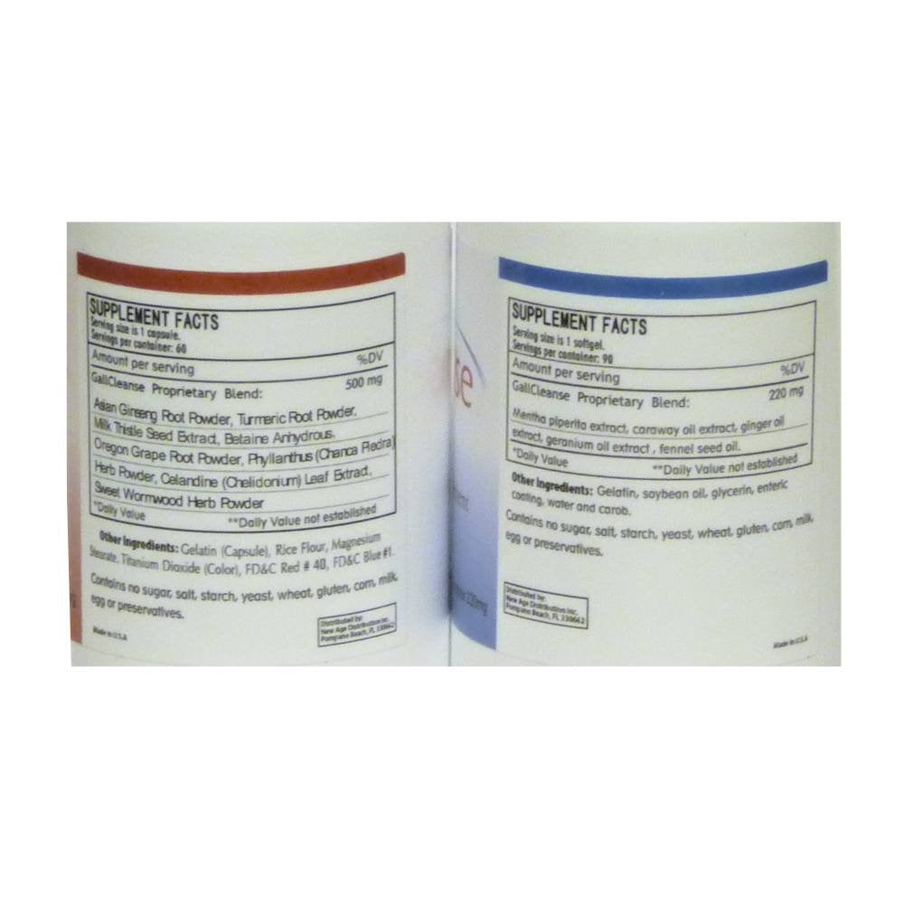 Natural Gallstone Cleanse Kit - Gall Cleanse for Gallstone Removal